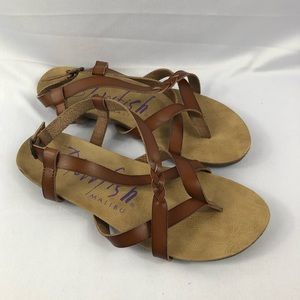 Blowfish Malibu granola sandals size 7.5